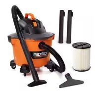 Ridgid 9 Gallon 4.25 Peak HP NXT Shop Vac Wet Dry Vacuum with General Debris Filter, Locking Hose and Accessory Attachments New In Box $199