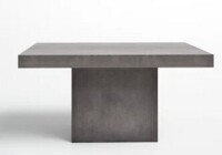 AllModern Kareen Pedestal Dining Table New Floor Model $2999