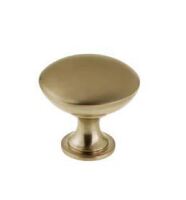 Richelieu Hardware 1-3/16 in (30 mm) Champagne Bronze Contemporary Cabinet Knob New