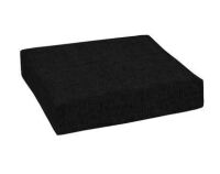 ARDEN SELECTIONS 24 in. x 24 in. Outdoor Lounge Chair Cushion in Black Leala New In Box $99