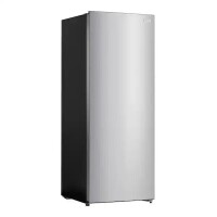 Vissani 7 cu. ft. Convertible Upright Freezer/Refrigerator in Stainless Steel Garage Ready, New Shelf Pull $499