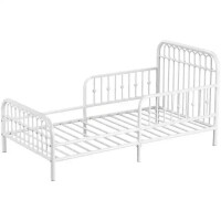 Little Seeds Monarch Hill Ivy White Metal Toddler Crib Bed, New in Box $299