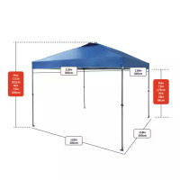 Everbilt 10 ft. x 10 ft. Blue Instant Canopy Pop Up Tent, $299