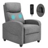 FENBAO Gray Living Room Recliner Chair for Bedroom with Massage, New Open Box On Working $399