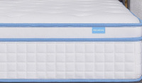 IYEE NATURE 12" Full Size Mattress, Individual Pocket Springs with Memory Foam Mattress, Blue, New in Box $599