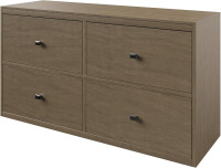 DHP Maruva 4 Easy Glide Storage Drawers, Perfect Kids Bedroom Organizer, French Gray, New in Box $399