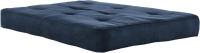 DHP 8" Independently Encased Coil Futon Mattress, Blue Microfiber, New in Box $299