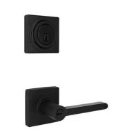 Defiant Tonebridge Matte Black Single Cylinder Combo Pack Square Series / Defiant Naples Aged Bronze Combo Pack with Single Cylinder Deadbolt Assorted $79