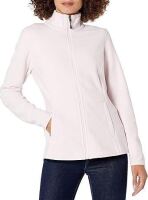 Amazon Essentials Women's Full-Zip Polar Fleece Jacket, Light Pink New with Tags Size Medium $79