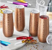 Member's Mark 14oz Stainless Steel Insulated Tumblers with Lids 4 Pack - Bronze Animal Print / Member's Mark 14 oz. Stainless Steel Insulated Flute Tumblers with Lids-Glitter 4 Pack New In Box Assorted $59