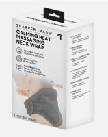 Sharper Image Calming Heat Neck Wrap Personal Electric Neck Heating Pad with Vibrations, 3 Heat & 3 Vibration Settings- 9 Relaxing Combinations $79