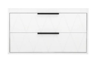 ECLIFE Linear 30" Wall Mounted Bathroom Vanity Cabinet - White New Shelf Pull $599