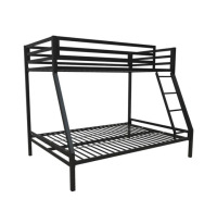 Mainstays Twin over Full Metal Bunk Bed in Black, New in Box $349.99