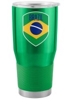 Brazil Soccer Team 30oz Stainless Steel Tumbler with Lid / England National Team 30oz. Game Day Tumbler with Lid / Assorted New Assorted $69