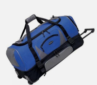 Travelers Club Adventure 30" Upright Rolling Duffel Bag New $79