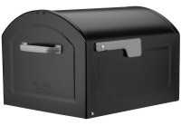 Architectural Mailboxes 950020B-10 Centennial Postmount Mailbox, XL, Black New In Box $199