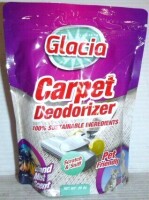 Glacia Carpet Deodorizer Island Mist Scent 20 oz New