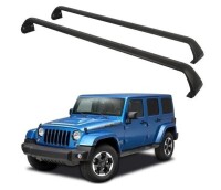 Jinsanity Roof Rack Cross Bars Fit for Jeep Wrangler JK JL Gladiator JT 2007-2022 (4-Door Hard Top) Easy to Install Reduce Wind Resistance and Noise New In Box $299