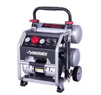 Husky 4.5 Gal. 175 PSI Portable Electric Quiet Air Compressor On Working $319