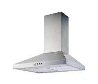 Vissani Siena 30 in. 350CFM Convertible Pyramid Wall Mount Range Hood in Stainless Steel with Charcoal Filter and LED Lighting New In Box $399