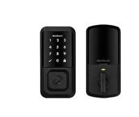 Kwikset - Halo Smart Lock Wi-Fi Replacement Deadbolt with App/Touchscreen/Key Access - Matte Black $299