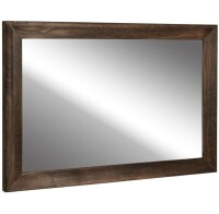 Neutypechic Rustic Wood Wall Mirror for Bathroom, Rectangle 24 x 36 inch Hanging Mirror with Wooden Frame for Living Room, Bedroom, Entryway (24x36 inch, Vintage Light Brown) Similar to Picture New In Box $299