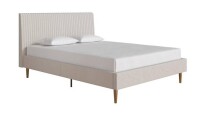 Mr. Kate Daphne Modern Full Upholstered Platform Bed with Headboard - Ivory New In Box $399