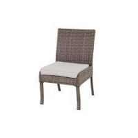 Hampton Bay Windsor Brown Wicker Outdoor Patio Dining Chair with CushionGuard Cushions New in Box $499.99