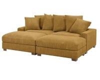 Wade Logan Arzuaga 2 - Piece Corduroy Sectional (2 Boxes) New in Box $1299