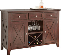 Steve Silver Casual Dining Zappa Server ZP550SB New $1299