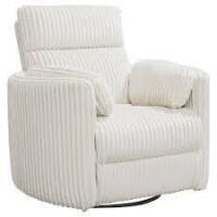 RADIUS - MEGA IVORY Power Swivel Glider Recliner New in Box $1599