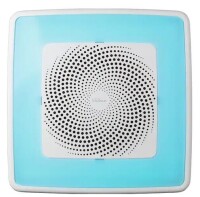 Broan-NuTone ChromaComfort 110 CFM Ceiling Bathroom Exhaust Fan w/ Customizable Multi-Color LEDs and Smart Phone App New In Box $319.99