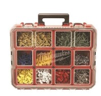 Milwaukee 10-Compartment Small Parts Organizer / Milwaukee PACKOUT 5-Compartments Small Parts Organizer New Assorted $89.99