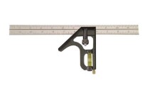 Johnson Level 400EM-S 12 in. Heavy Duty Professional Inch & Metric Metal Combination Square New $79.99
