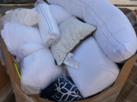 Pallet of Mattress Toppers, Comforters, Pillows and Misc
