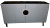 Mercer41 Juliamae Solid and Manufactured Wood Sideboard Buffet Cabinet with Sunburst Design and Metal Legs New $1999 - 2