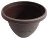 Southern Patio 12 in. Rene Bark Brush Plastic Planter New $39 - 2