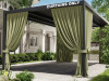 Equal Fitness Outdoor Gazebo Curtains Polyester Side Wall For Gazebo, 4-Panels Sidewall Curtains For Patio, Garden And Backyard (Only Curtains), 78.5" H x 240" W x 144" D New In Box $299