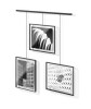 Umbra (Set of 3) 8" x 10" Exhibit Picture Frames Black - Modern Steel Wall-Mounted Multi-Photo Display New In Box $99