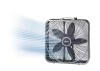 Lasko Power Plus 20 in. 3 Speed Box Fan for Home in Gray with Weather Shield Design for Window Use, 2000 CFM, Carry Handle On Working $59