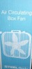 Lasko Power Plus 20 in. 3 Speed Box Fan for Home in Gray with Weather Shield Design for Window Use, 2000 CFM, Carry Handle On Working $59 - 2