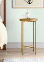 Willa Arlo&trade; Interiors Ekta Tray Top End Table New In Box $199