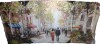 Winston Porter "Paris Teal III" Painting Print New In Box $299 - 2
