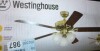 Westinghouse - 52 in. Antique Brass LED Indoor Ceiling Fan - Brown New In Box $299 - 2