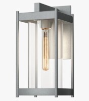 Hubbardton Forge Cela Outdoor Wall Lantern in Color Coastal White Similar to Picture New In Box $499