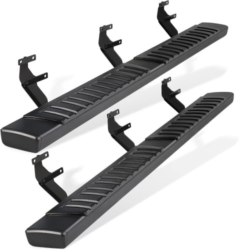 Perfit Liner 6" Running Boards Compatible with 2015-2026 Ford F-150 Super Crew Cab and 2017-2026 Ford F250 F350 Super Duty Crew Cab - Side Step Rails Nerf Bars (Aluminum Alloy, for Vehicles with 4 Full Size Doors) New Shelf Pull $299