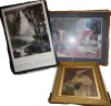 Ansel Adams (Nevada fall Yosemite Park) Wall Art, 24" x 36" / Antique Oil Painting (His Sunday Best) Wall Art / 30" x 36" Framed Farmhouse Painting Assorted