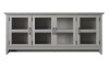 Twin Star Home 72 in. Norwalk Oak TV Console with 4-Shelf Storage Fits TVs up to 80 in with Cable Management New in Box $599