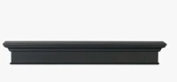 Pearl Mantels The Henry 60" Fireplace Mantel Shelf in Black New in Box $499