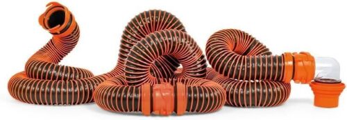 Camco RhinoEXTREME 15-Foot Camper/RV Sewer Hose Kit | Features TPE Technology for Abrasion Resistance and Crush Protection | Includes Pre-Attached Rhino Swivel Fittings (39861) New In Box $199
